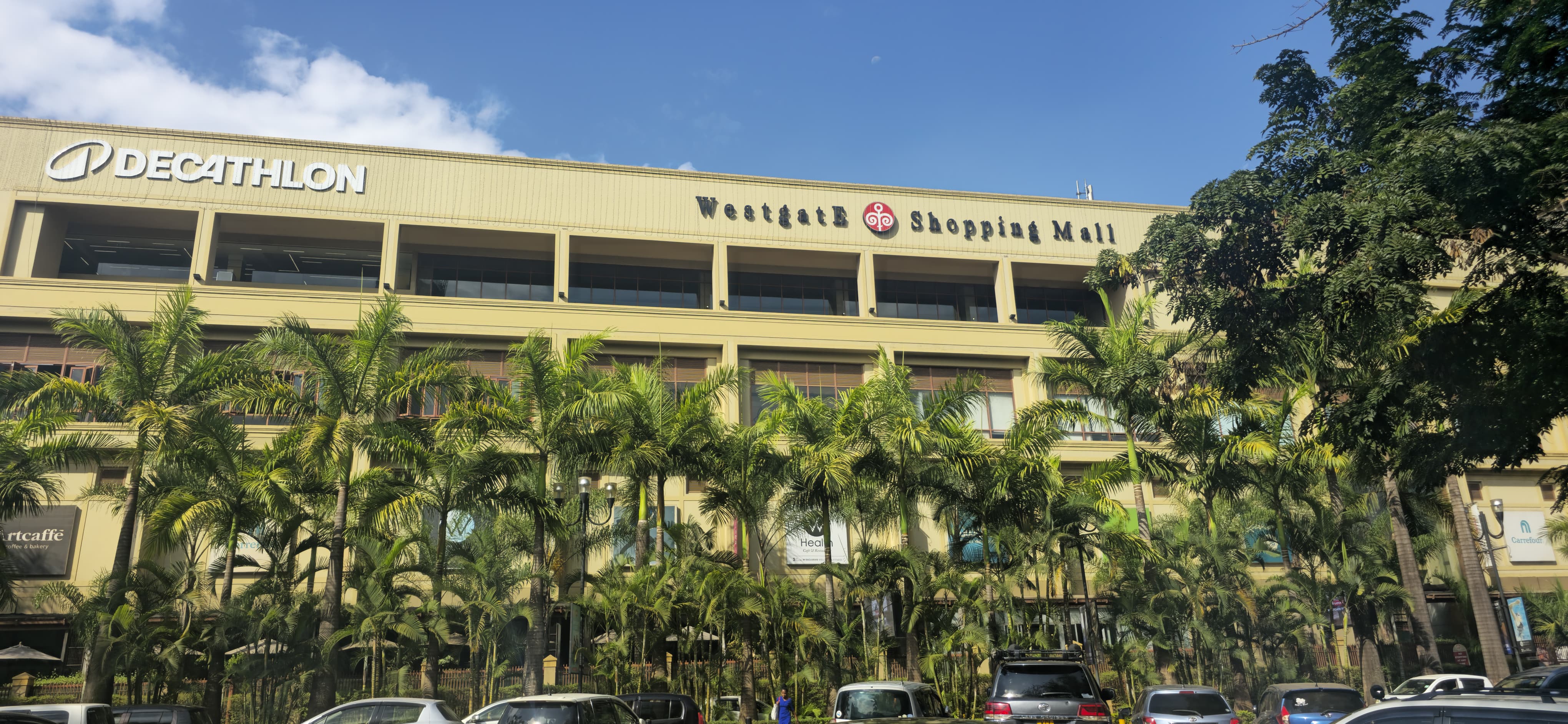 Westgate Shopping Mall exterior in Nairobi