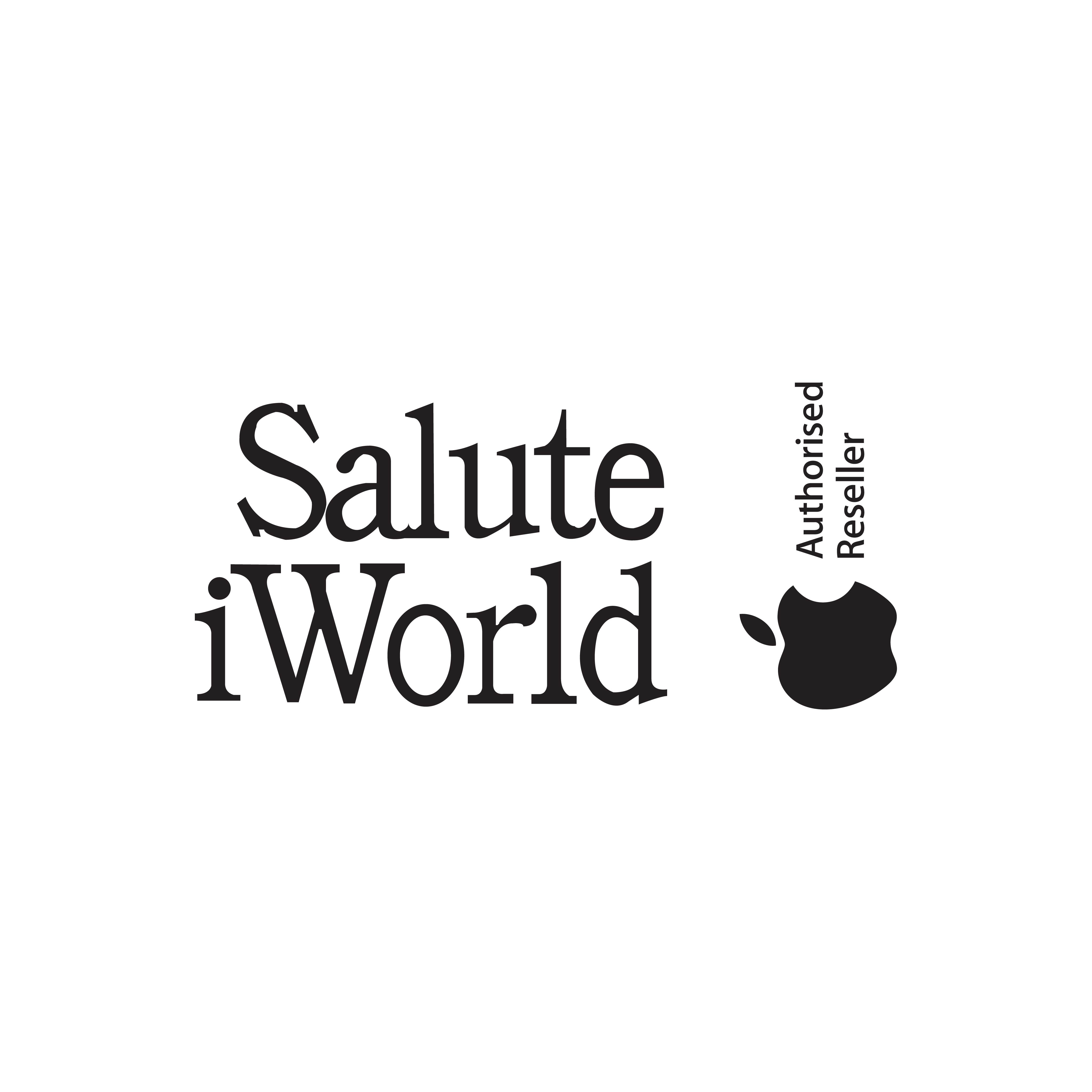 Salute i World store logo at Westgate Shopping Mall