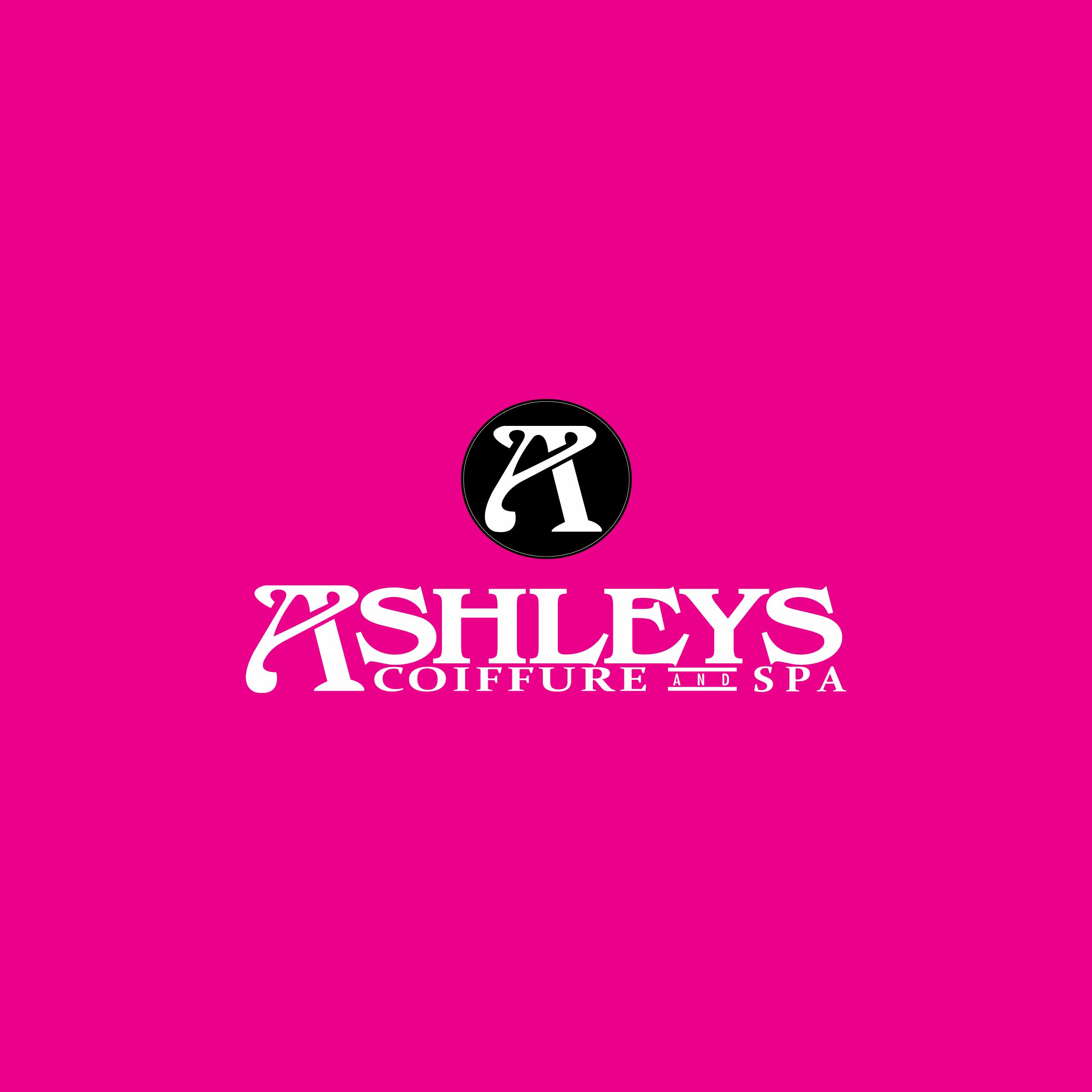 Ashleys Coiffure & Spa store logo at Westgate Shopping Mall