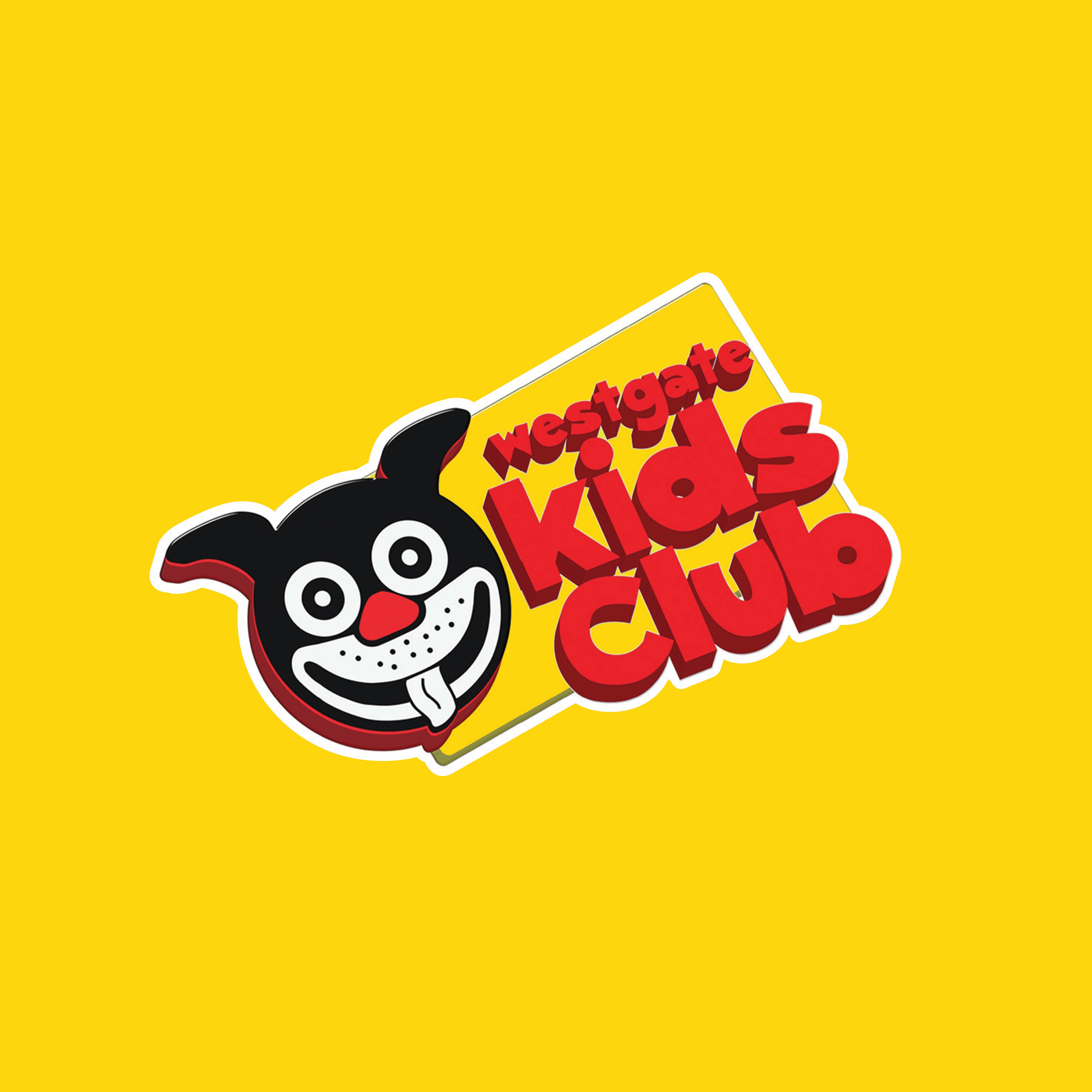 Kids Club store logo at Westgate Shopping Mall