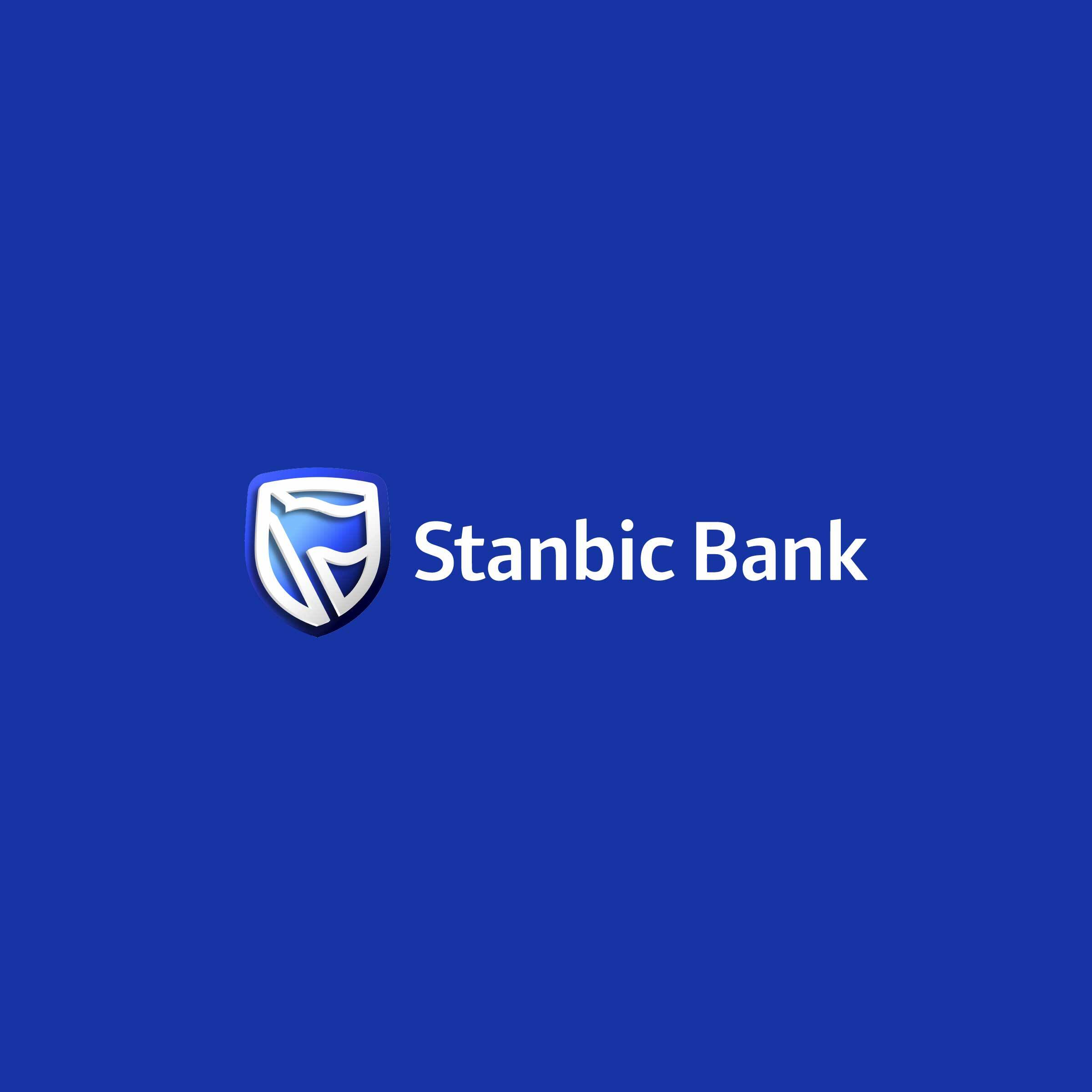 Stanbic Bank store logo at Westgate Shopping Mall